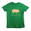 Gold Pig Short sleeve kids t-shirt - Image 7