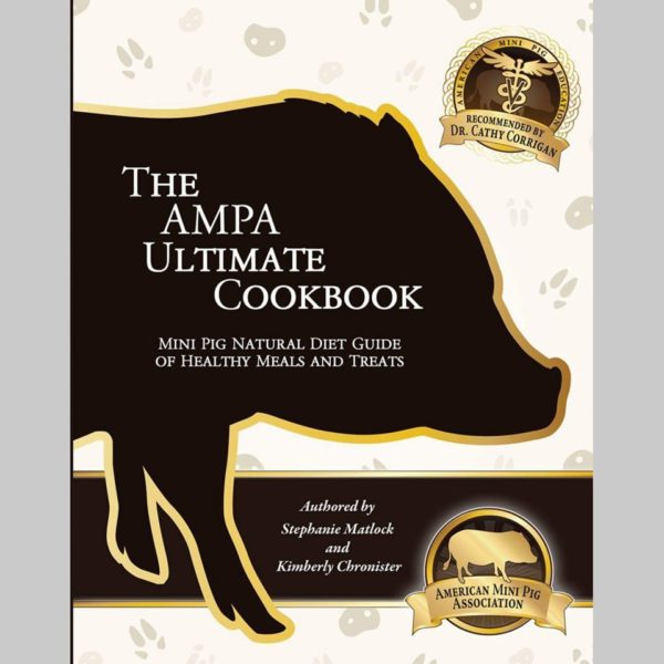ampa cookbook, mini pig cookbook, mini pig treats