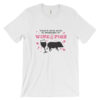 Wine and Pigs Unisex short sleeve t-shirt - Image 6