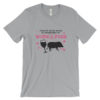 Wine and Pigs Unisex short sleeve t-shirt - Image 3