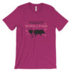 Wine and Pigs Unisex short sleeve t-shirt - Image 11