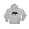 Black AMPA Pig Hooded Sweatshirt - Image 4
