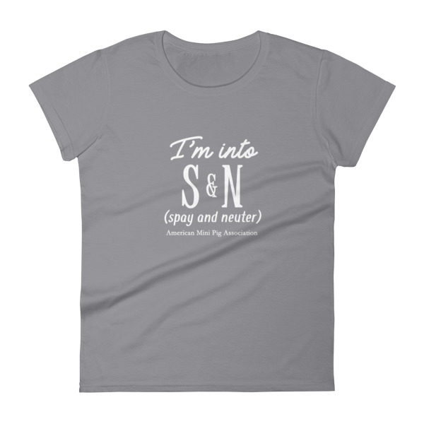 I'm into S&N (spay & neuter) Women's short sleeve t-shirt - Image 5