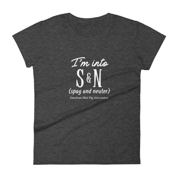 I'm into S&N (spay & neuter) Women's short sleeve t-shirt - Image 3