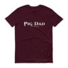Pig Dad Goth Short sleeve t-shirt - Image 8