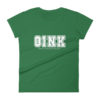 Oink Varsity Women's fitted short sleeve t-shirt - Image 6