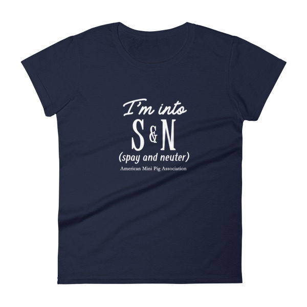 I'm into S&N (spay & neuter) Women's short sleeve t-shirt - Image 4