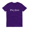 Pig Dad Goth Short sleeve t-shirt - Image 5