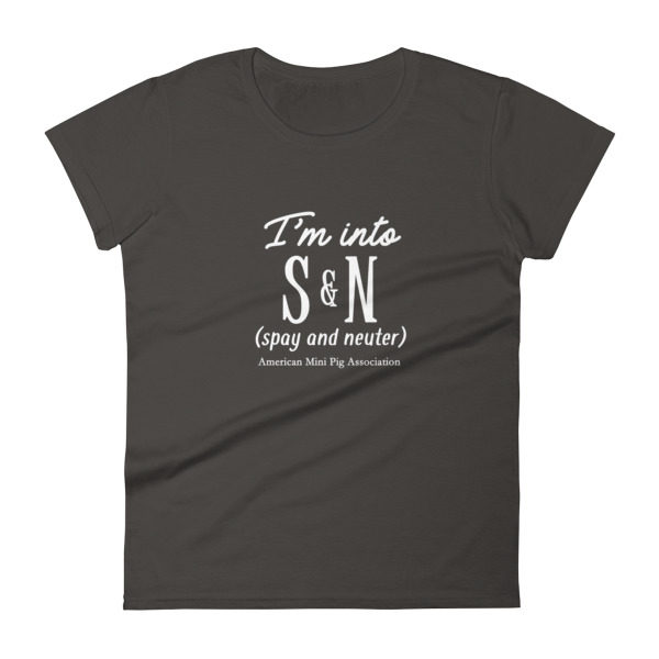 I'm into S&N (spay & neuter) Women's short sleeve t-shirt - Image 2