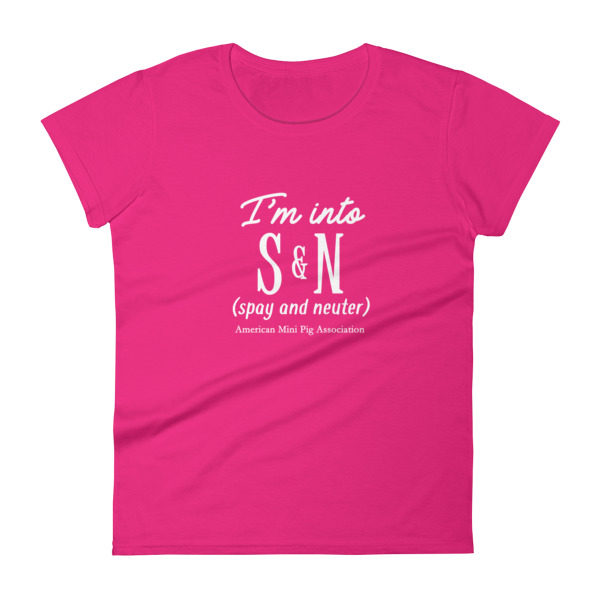 I'm into S&N (spay & neuter) Women's short sleeve t-shirt - Image 12