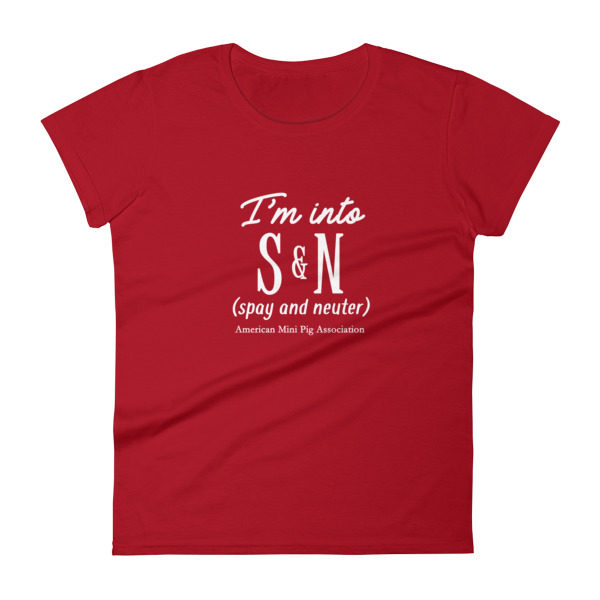 I'm into S&N (spay & neuter) Women's short sleeve t-shirt - Image 13