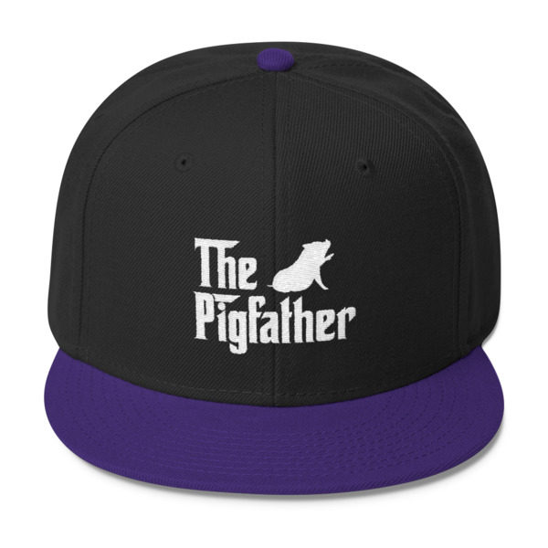 The Pigfather Wool Blend Snapback | American Mini Pig Online Store