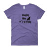 Naught or Nice Women's short sleeve t-shirt - Image 5