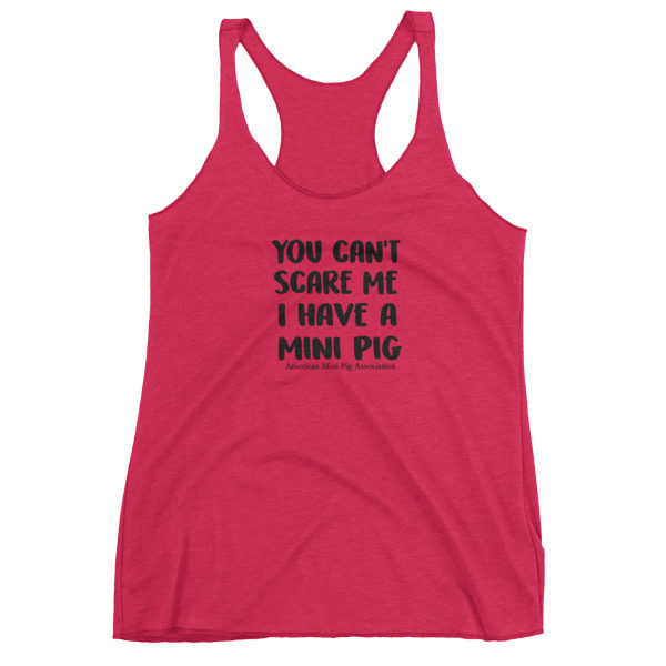 You Cant Scare Me Women's Racerback Tank - Image 6