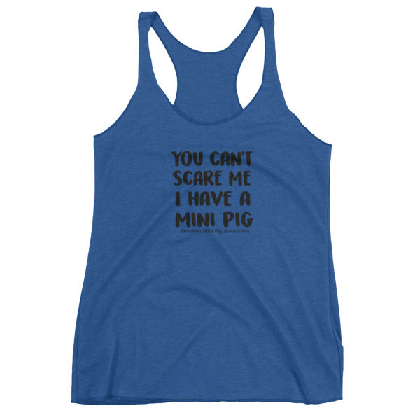 You Cant Scare Me Women's Racerback Tank - Image 3