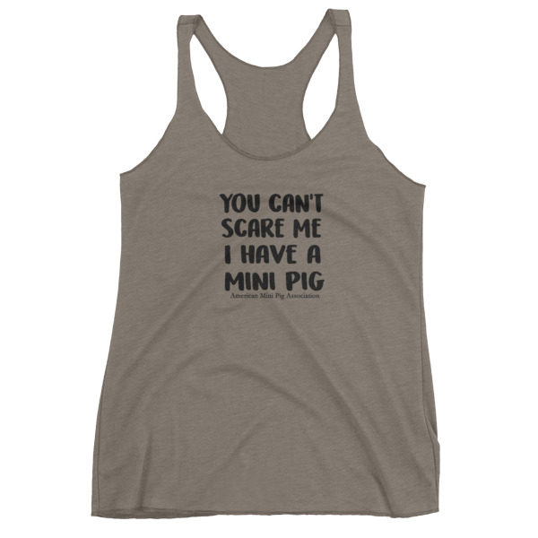 You Cant Scare Me Women's Racerback Tank - Image 2