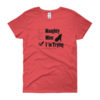 Naught or Nice Women's short sleeve t-shirt - Image 7