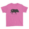 Black AMPA Pig Youth Short Sleeve T-Shirt - Image 10
