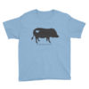 Black AMPA Pig Youth Short Sleeve T-Shirt - Image 6