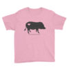 Black AMPA Pig Youth Short Sleeve T-Shirt - Image 9