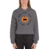 Hayrides and Mini Pigs Crop Hoodie - Image 2