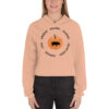 Hayrides and Mini Pigs Crop Hoodie - Image 3