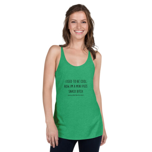 I used to be cool Women's Racerback Tank - Image 6