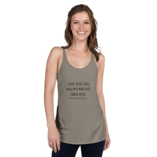 I used to be cool Women's Racerback Tank - Image 5