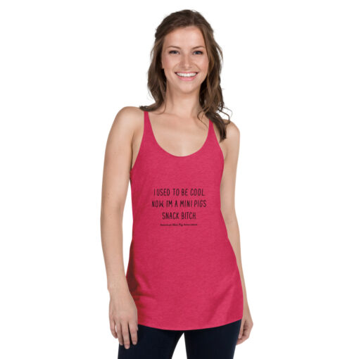 I used to be cool Women's Racerback Tank