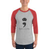 3/4 sleeve raglan shirt - Image 2