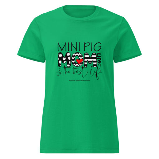 Mini Pig Mom Life Women’s basic softstyle t-shirt - Image 5